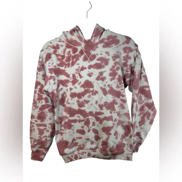Lululemon Women’s All Yours Hoodie‎ Tie Dye Fleece Brier Rose Marmoleado Size 4 - Image 3