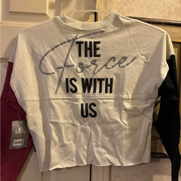Disney Long Sleeve Crop Shirt - Image 2