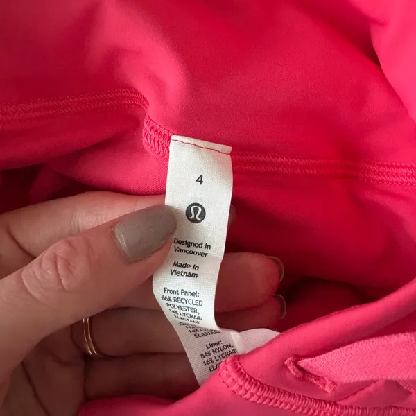 Lululemon 4” Pink Shorts - Image 3