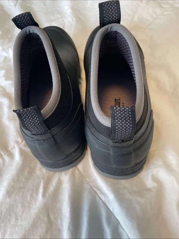 Women’s Black Waterproof Winter Slip-On Boots with Pink Logo - Image 8