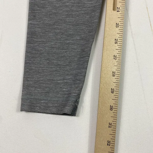 Lululemon Pants Womens 6 Gray Full Length Leggings‎ Yoga Gym Athletic Pilling - Image 4