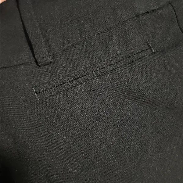 Loft black business casual straight leg 6 classic slacks - Image 5