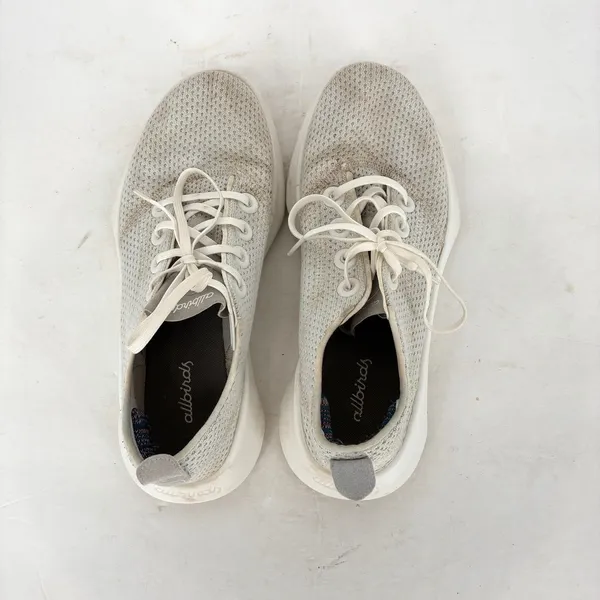 Allbirds SuperLight Tree Runner Women's 8 White Lightweight Sneakers Shoes - Image 4