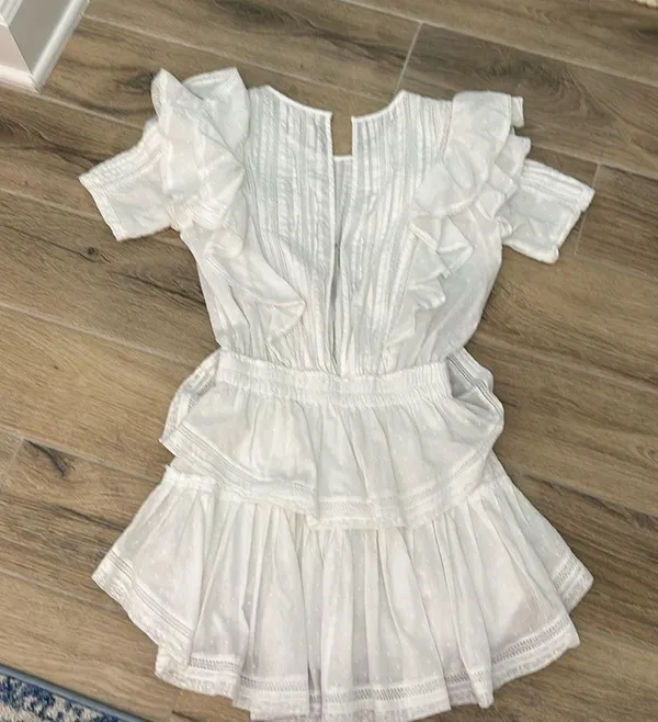 LoveShackFancy Natasha Heritage Mini Dress - Image 9