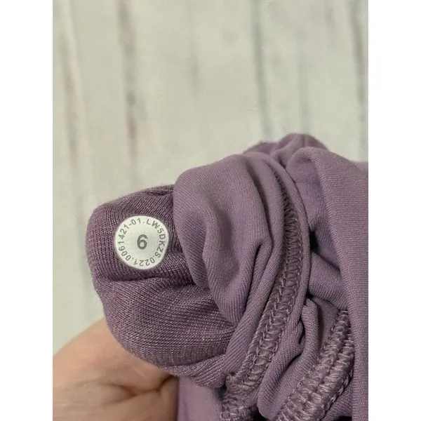 NWT Lululemon Align HR Pant 25" Pant Wisteria Purple Size 6 W5DKZS - Image 8