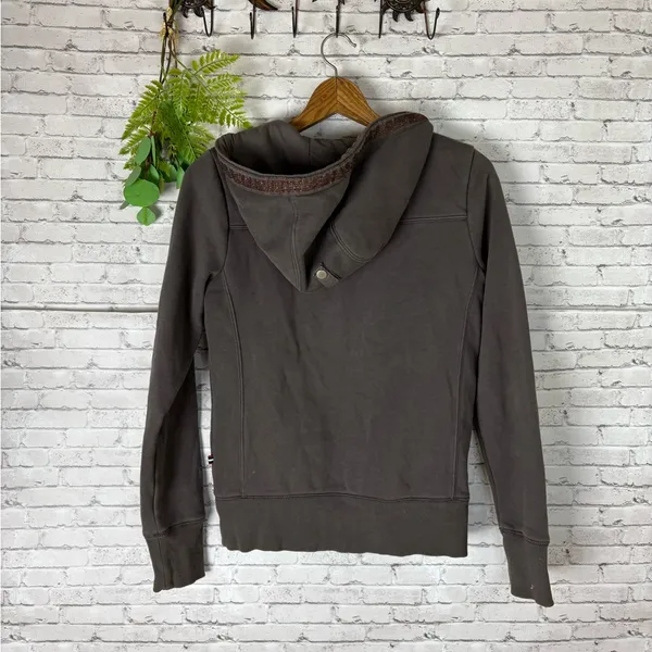 Cavallo Equestrian Bejeweled Brown Equestrian Hooded Jacket - Image 6