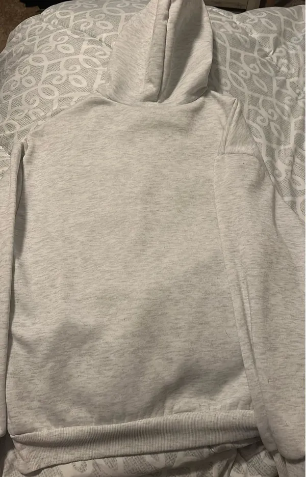 Shein Hoodie Grey - Image 3