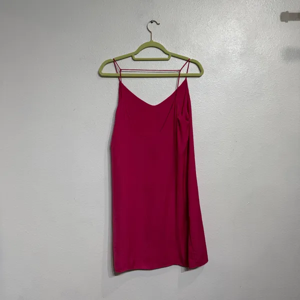Naked Zebra Hot Pink Mini Shift Dress Sz M - Image 7