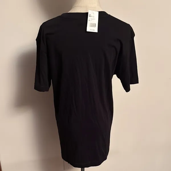 Vintage Black Short Sleeve Tee with Distressed Graphic AEROSMITH - Image 4