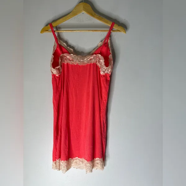 Victoria's Secret‎ Baby Doll Nightgown Chemise Size L Pink - Image 2