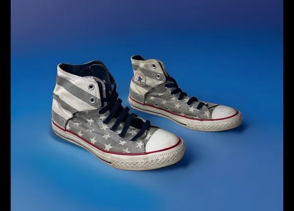 American Flag Converse - Image 2