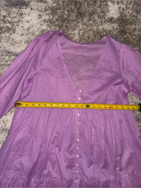 J. Crew Lilac Button-Front Dress - Image 8
