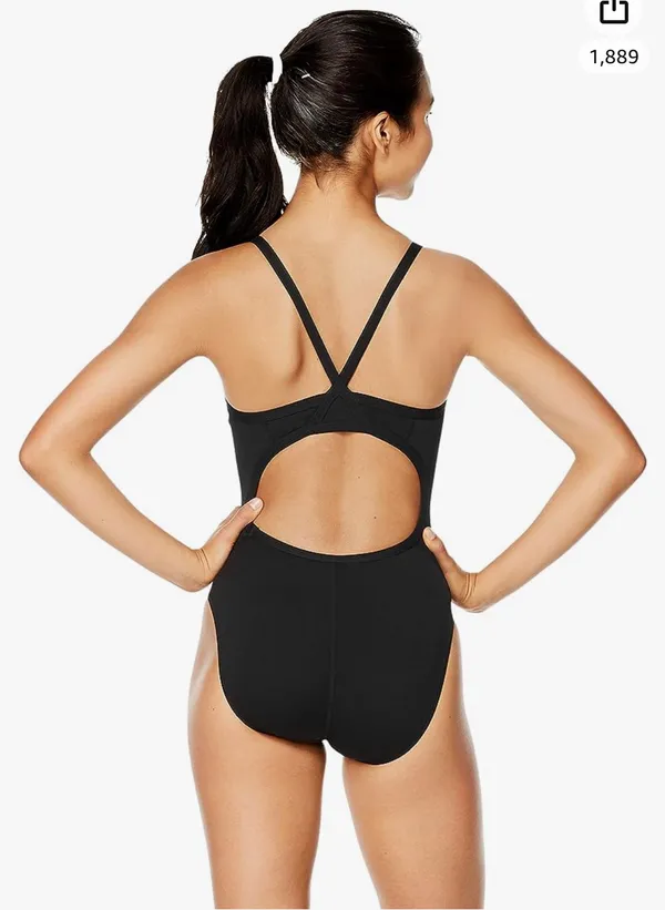 Women's Swimsuit One Piece Endurance+ Flyback Block Adult Team Colors - Image 2