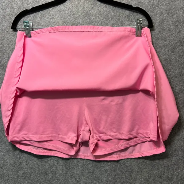 Olivia Sport Pink Skort Size L Athletic Tennis Skirt‎ Shorts Y2K Activewear - Image 4