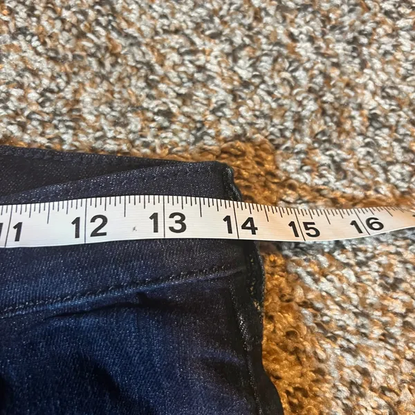 True Religion Halle Mid‎ Rise Super Skinny Jeans Dark Wash Size 27 - Image 3