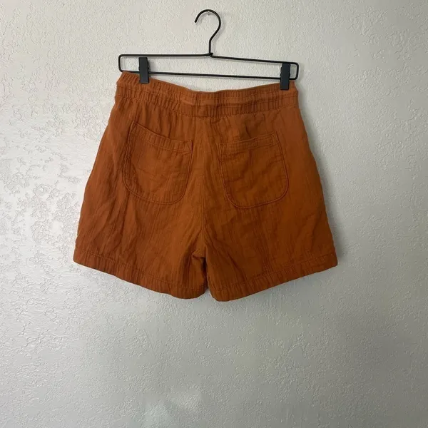 Old navy orange linen shorts - Image 6