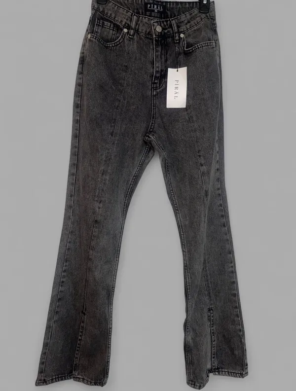 PIRAL Gray Jeans Size XS - Image 3