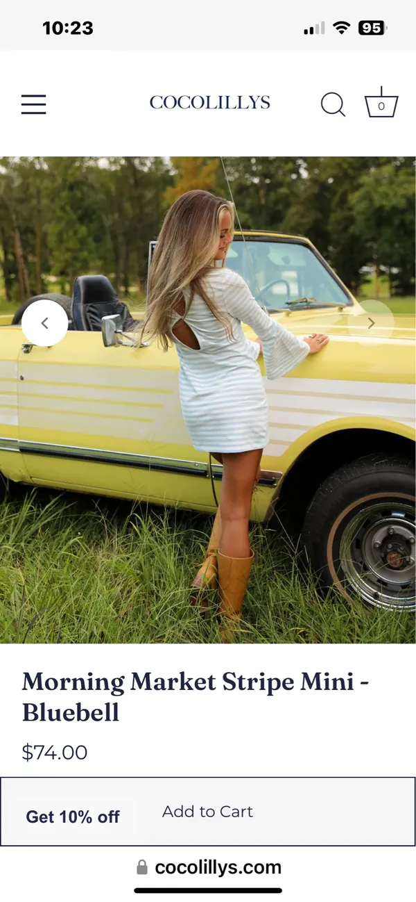 Coco Lily striped dress - Image 2