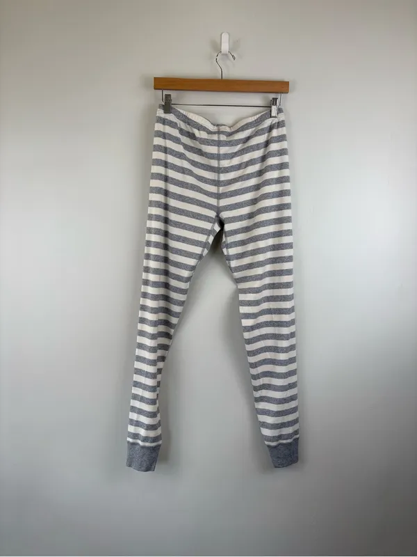 Hanna Andersson Adult Long John Pajama Pants Stripes Size Medium 83560 - Image 2