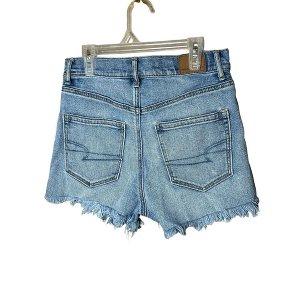 American Eagle Highest Rise 90s‎ Boyfriend Shorts Size 4 - Image 4