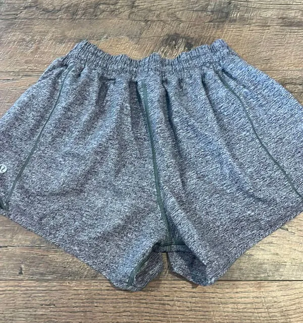 Lululemon Gray Hotty Hot 4” Shorts - Image 2