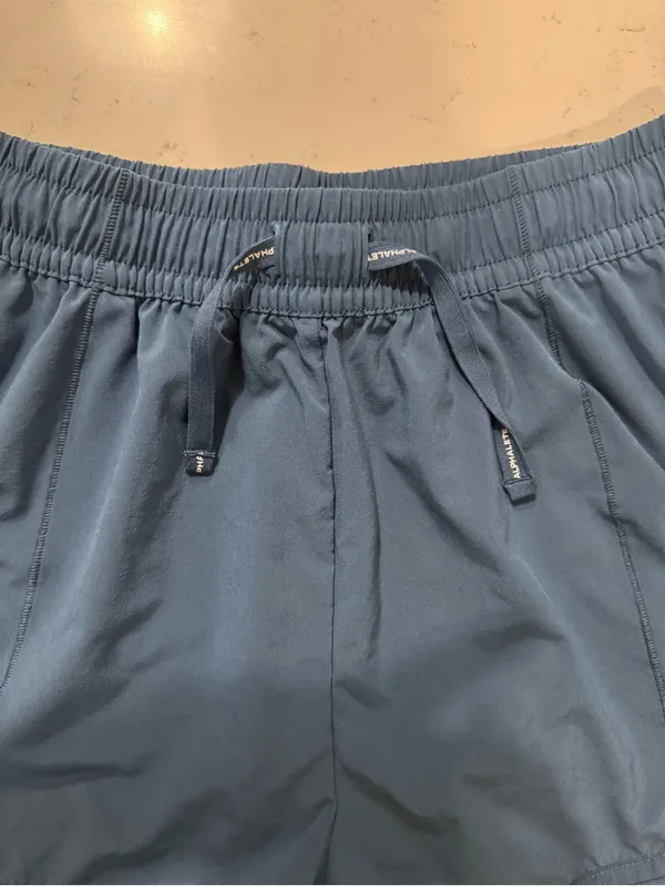Alphalete Running Shorts Small Blue Athletic Gym Training Activewear - Image 5