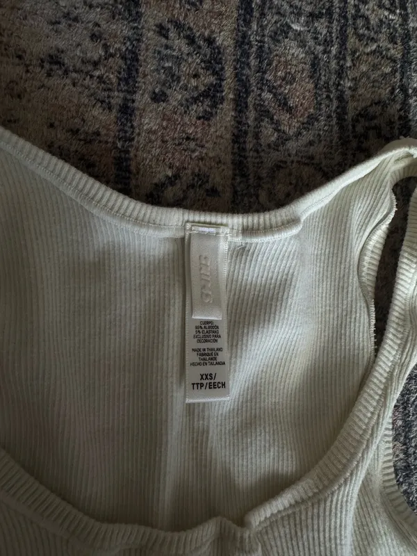 Cotton SKIMS Tank Rib - Image 2