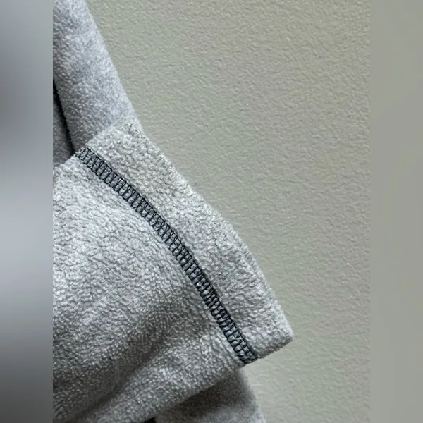 Disney Vtg Y2K Tigger "Mr.Splendiferous" Fleece Embroidered Hoodie Grey/Blue Women's M‎ - Image 11