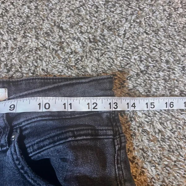 ZARA Women's Black Wash Denim‎ Straight Leg Jeans Size 30 - Image 4