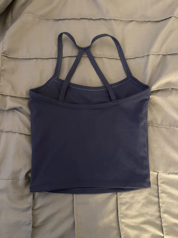 navy blue athletic tank Size XS - Image 2
