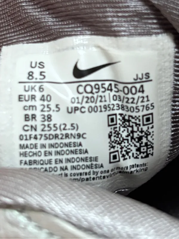 Nike Legend Essential 2 Women's Sneakers Trainers Athletic Shoes Gray Pink 8.5 - Image 12