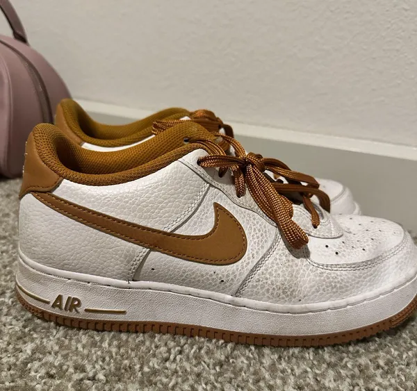 Nike Air Force 1 tan - Image 2
