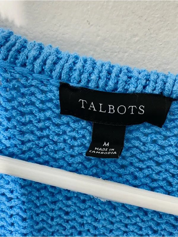 TALBOTS Short Sleeve Cardigan - Image 5