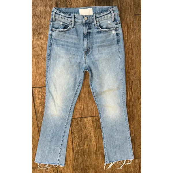 Mother Denim The Hustler Ankle Fray On The Ropes Jeans Size 27 - Image 4