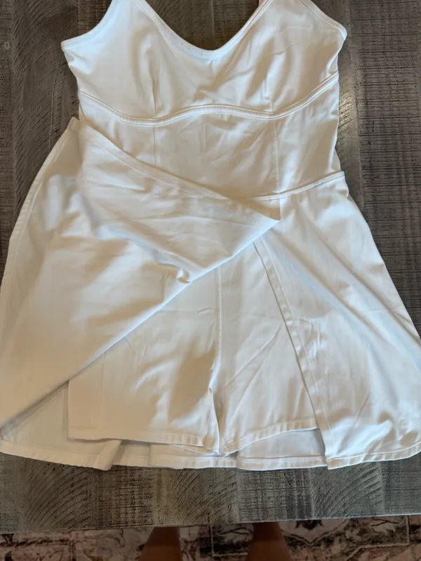 JoyLab White Athletic Dress- size small - Image 3