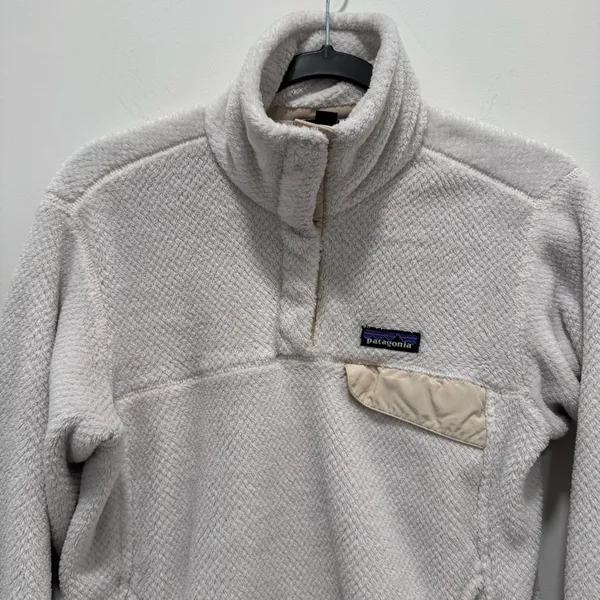 Patagonia Women's Re-Tool Snap-T Pullover Fleece Top -‎ Polartec Thermal M - Image 3