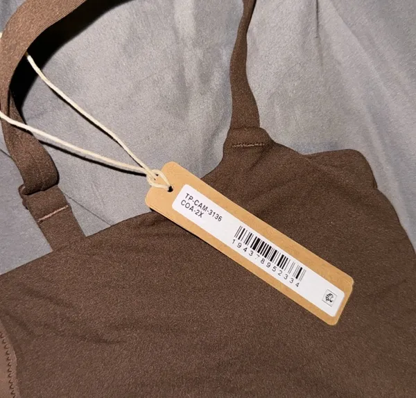 Skims Fita Everybody Adaptive Cami ‘Cocoa’ - Image 2