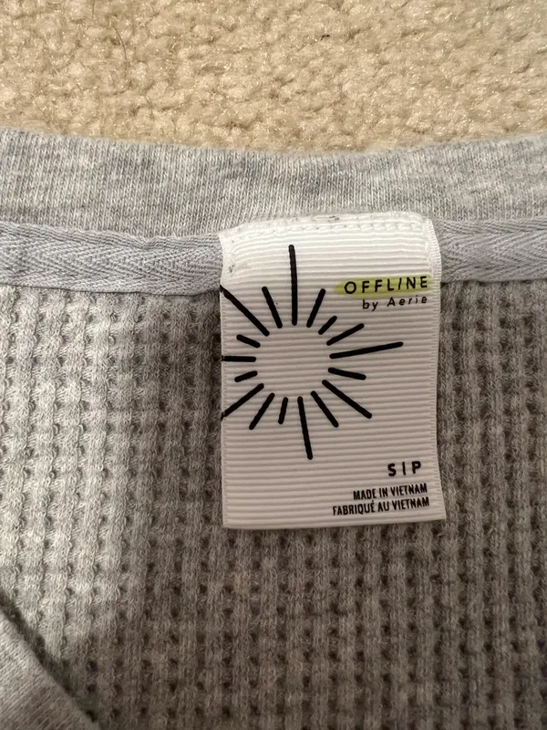 Aerie Waffle Shirt - Image 4