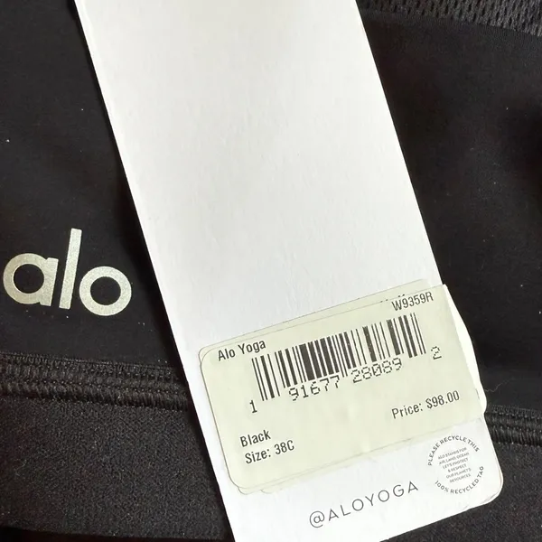 Alo Yoga NWT Power Play High Impact Bra 38C - New - Image 6