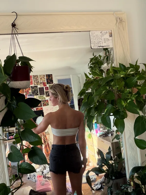 Pacsun black jean shorts - Image 3