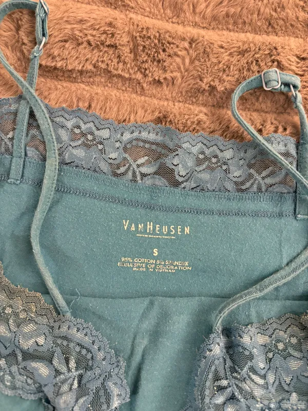 Blue Lace Cami  - Image 4