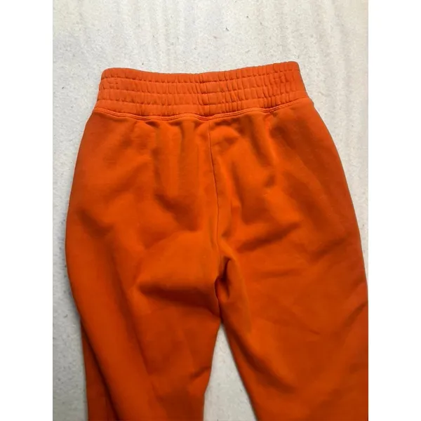 Fabletics Joggers Women S‎ Orange High Rise Zipper Pocket Athletic Sweatpants - Image 10