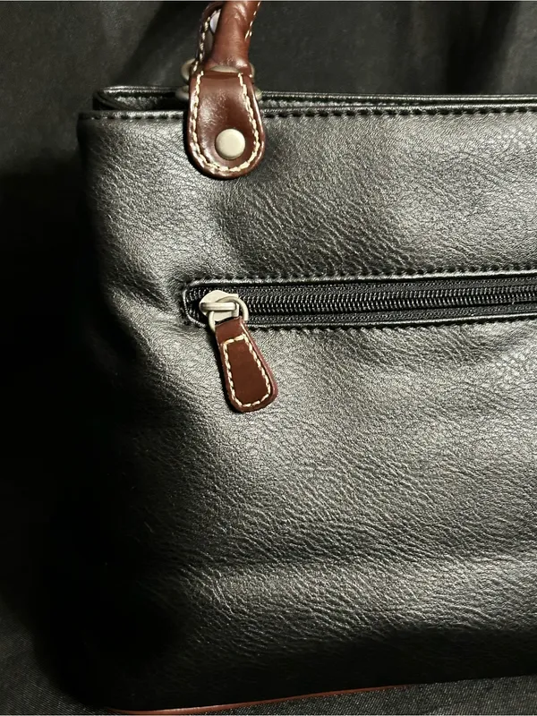 Relic Women’s Black & Brown Small Handbag - Image 7