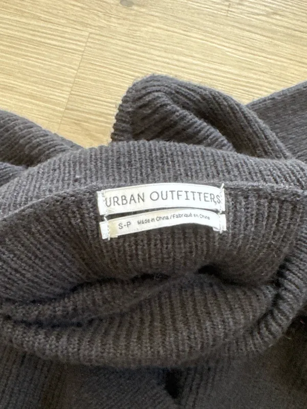 Urban Outfitters Black Ribbed Turtleneck Sweater - Image 3