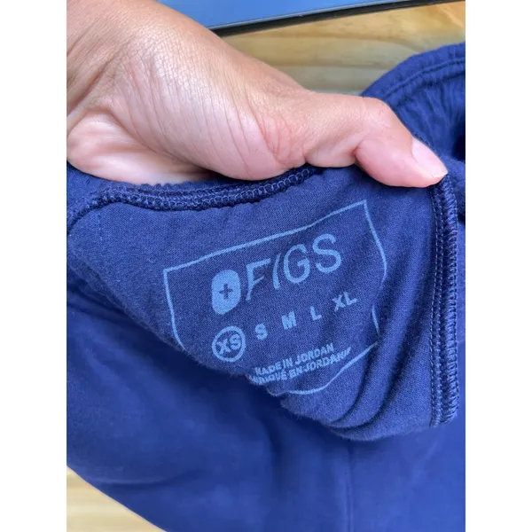 Figs Off-Shift Relaxed Jogger Sweatpants Navy Blue Women’s Size XS EUC - Image 8