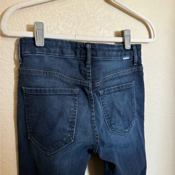 MOTHER High Waisted Looker Wash: Ink and Paper Size 27‎ - Image 8