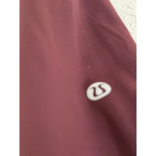 Lululemon Fast Free High Rise Legging Sz 6 Burgundy‎ LW5CFSS - Image 6