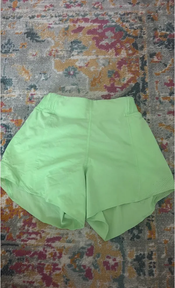 Light green lululemon shorts 4” - Image 2