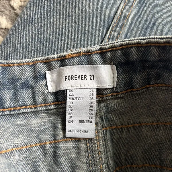 Forever 21 2/26 hi rise wide leg jeans - Image 3