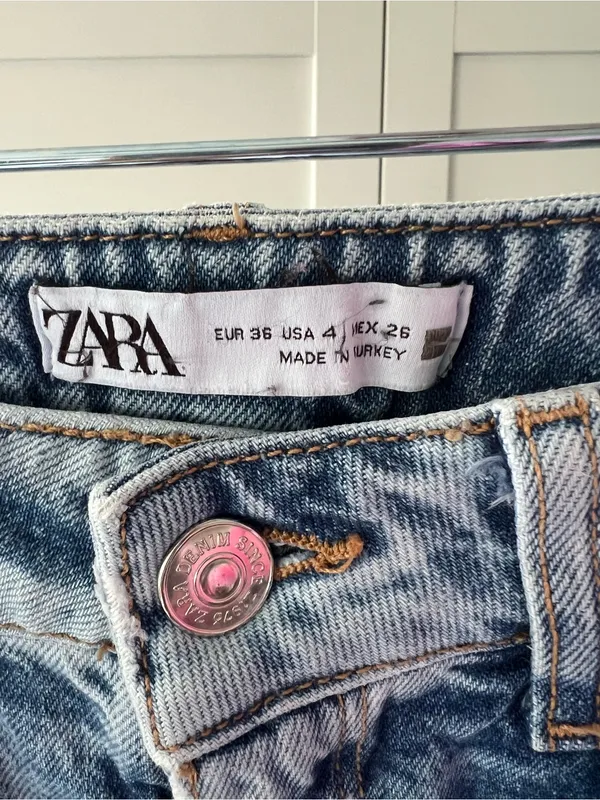 Zara Light Blue Bootcut Jeans - Women's - Image 7